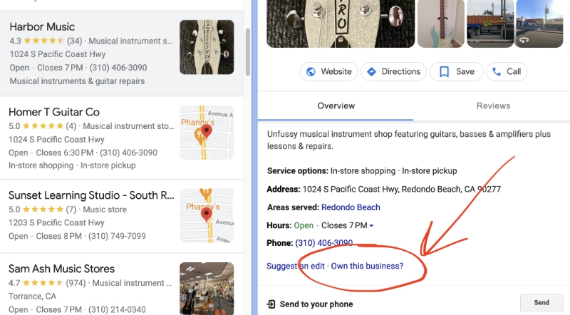 how to rank on google local search quickly