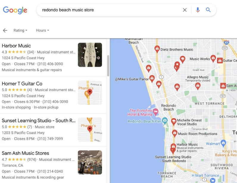 rank quickly on google local search