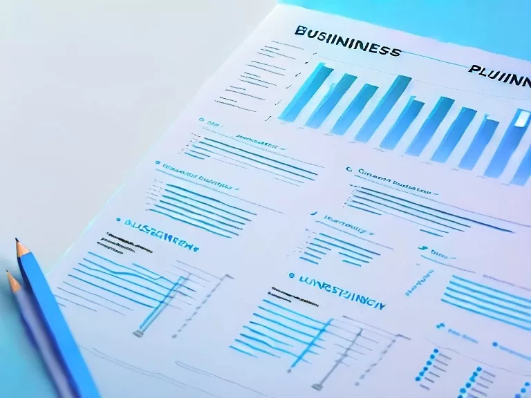 one page business plan download